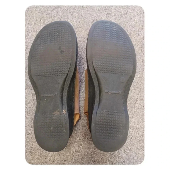 Romika Brown Leather Adjustable Open Toe Sandals Size 39 - Picture 4 of 8